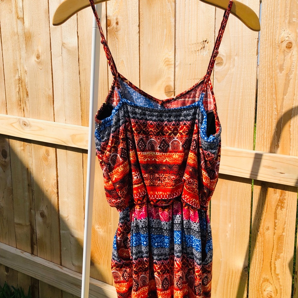 Tribal Print Romper